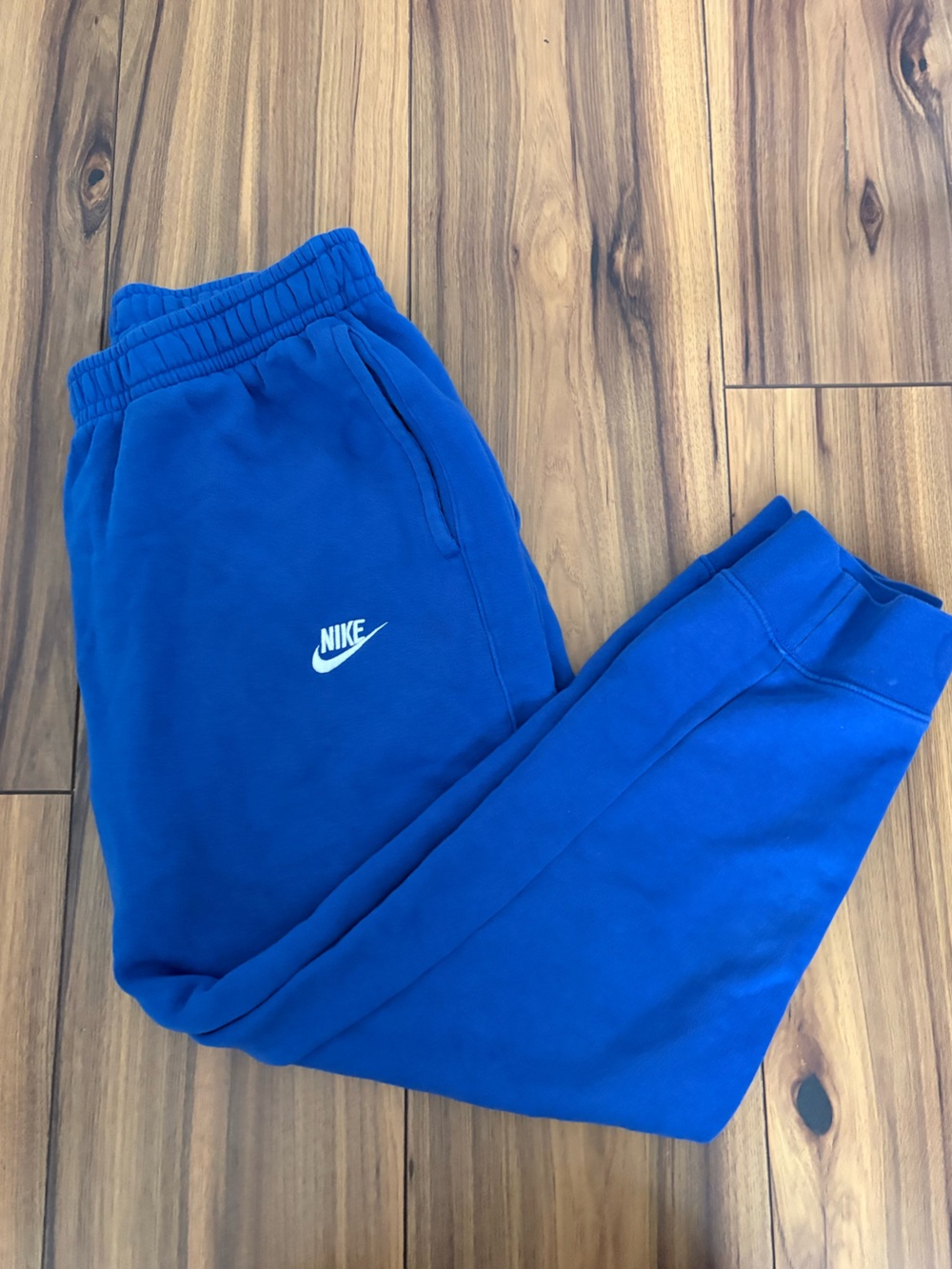 Nike Royal Blue Fleece Joggers